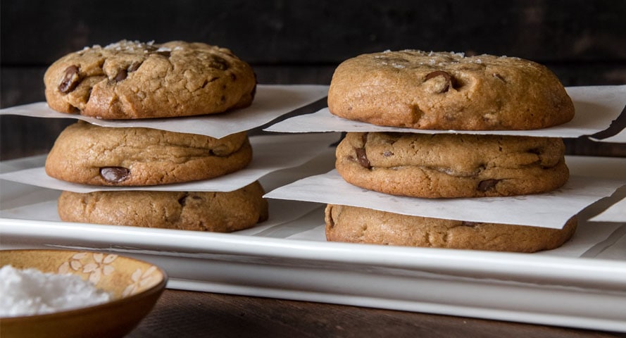 Ali Tila's Sweet and Salty Brown Butter Chocolate Chip Cookies
